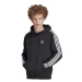 Pánska mikina s kapucňou ADIDAS ORIGINALS 3-STRIPES HOODY-IM2088-black