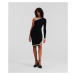 Sukňa Karl Lagerfeld Fashion Knit Skirt Čierna