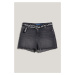 Šortky Karl Lagerfeld Jeans Klj Mr Belted Denim Short Washed Grey