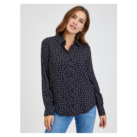 Black polka dot shirt ORSAY - Ladies