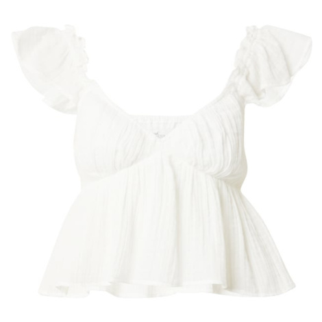 HOLLISTER Blúzka  biela