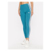 Adidas Legíny Essentials 3-Stripes High-Waisted Single Jersey Leggings IL3378 Tyrkysová