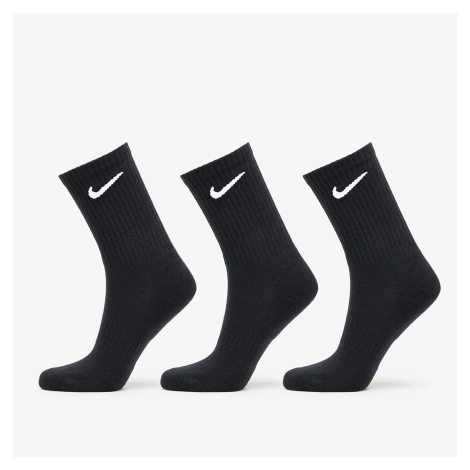 Nike Everyday Cush 3-Pack Crew Socks Black/ White