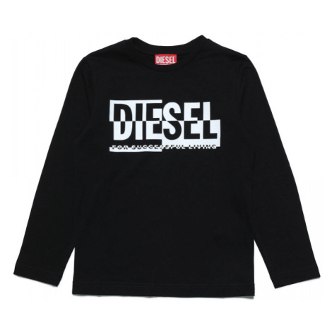 Tričko Diesel Tbon Maglietta Čierna