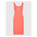 DKNY Sport Letné šaty DP2D4646 Ružová Slim Fit