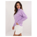 Light purple turtleneck sweater