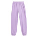 Dievčenské tepláky 4F JUNIOR TROUSERS-JAW23TTROF426-52S-LIGHT VIOLET