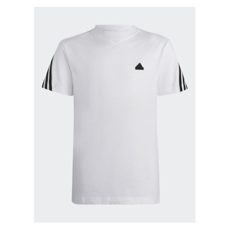 Adidas Tričko Future Icons 3-Stripes T-Shirt HR6309 Biela Regular Fit