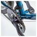 Trekingový bicykel RIVERSIDE 120 modrý petrolejový
