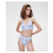 Spodná Bielizeň Karl Lagerfeld Tailored Lace Bra Light Blue2