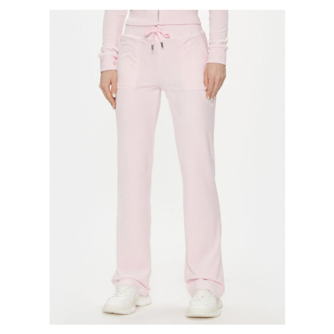 Juicy Couture Teplákové nohavice Del Ray JCAP180 Ružová Regular Fit