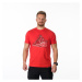 Northfinder JEFFERSON Pánske tričko, červená, veľkosť