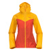 Women's Jacket Bergans Microlight W Jacket Brick/Light Golden Yellow