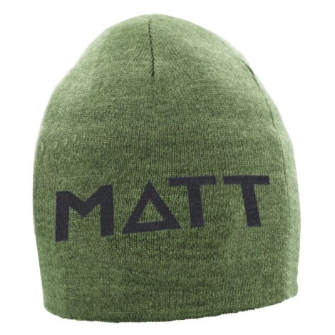 Matt KNIT RUNWARM Zateplená čiapka, zelená, veľkosť