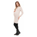 Svetlohnedé tehotenské šaty 40026