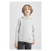 DEFACTO Boys' Hooded Sweatshirt