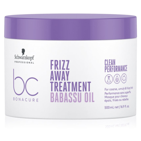 Schwarzkopf Professional BC Bonacure Frizz Away Treatment maska pre nepoddajné a krepovité vlasy