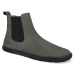 Barefoot čižmy Koel4kids - Filas Merino chelsea Dark Grey šedé