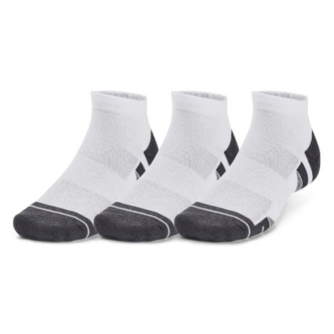 Under Armour Ponožky Performance Tech 3pk Low White  XL