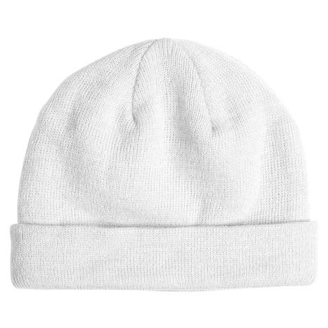 Short knit beanie white MSTRDS