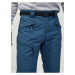 Modré pánske nohavice s opaskom SAM 73 Ikanto