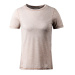 Dámské tričko Endurance Korrl Melange S-S Tee Warm Taupe