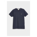 TRIČKO GANT SLIM SHIELD V-NECK T-SHIRT EVENING BLUE