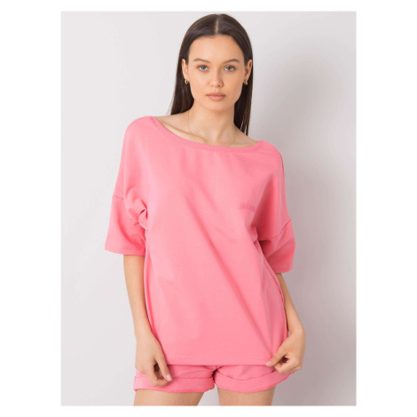 Women's pink cotton set