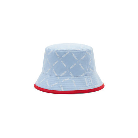 Tommy Jeans Klobúk Tjw Item Reversible Bucket Hat AW0AW11856 Modrá