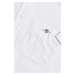 KOŠEĽA GANT REG MICRO DOT POPLIN SS SHIRT WHITE