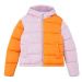 NAME IT Zimná bunda  oranžová / purpurová