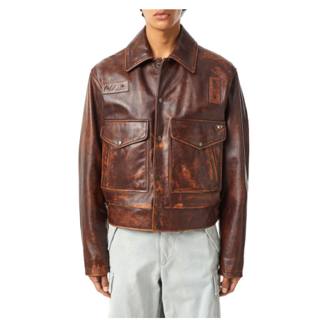 Bunda Diesel L-Muddy Jacket Červená