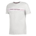 Tommy Hilfiger CLASSIC-CN SS TEE PRINT Pánske tričko, sivá, veľkosť