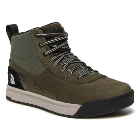 The North Face Sneakersy Larimer Mid Wp NF0A52RMBQW1 Kaki