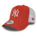 Šiltovka New Era 9Forty A Frame Trucker Cap NY Yankees Micro Cord Orange