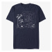Queens Disney Lilo & Stitch - Stitch Surf Line Art Unisex T-Shirt