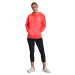 Mikina Under Armour Essential Fleece Hoodie Venom Red