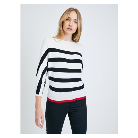 Black-cream striped sweater ORSAY - Women