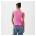 GAP Sleeveless Modal Shell Indie Pink