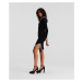 Sukňa Karl Lagerfeld Fashion Knit Skirt Čierna