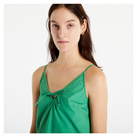 Top Tommy Jeans Poplin Strappy Top Coastal Green L Tommy Hilfiger