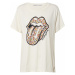 CATWALK JUNKIE Tričko 'Rolling Stones Paloma'  biela / zmiešané farby