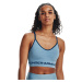 Podprsenka Under Armour Seamless Low Long Htr Bra Blizzard