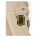 Aeronautica Militare Cargo nohavice 241PA1598CT3294 Béžová Regular Fit