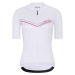 RIVANELLE BY HOLOKOLO Cyklistický dres s krátkym rukávom - LEVEL UP - biela
