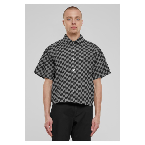 Men's shirt with print - black