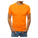 Pánske svetlo oranžové tričko RX4190