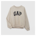 Mikina GAP Logo Sweatshirt Moonstone