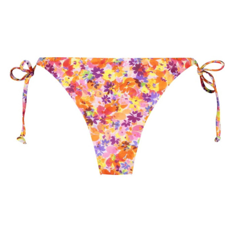 Hunkemöller Bikinové nohavičky 'Tiki'  žltá / tmavofialová / oranžová / biela