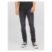 Jack&Jones Džínsy Glenn 12243595 Čierna Slim Fit